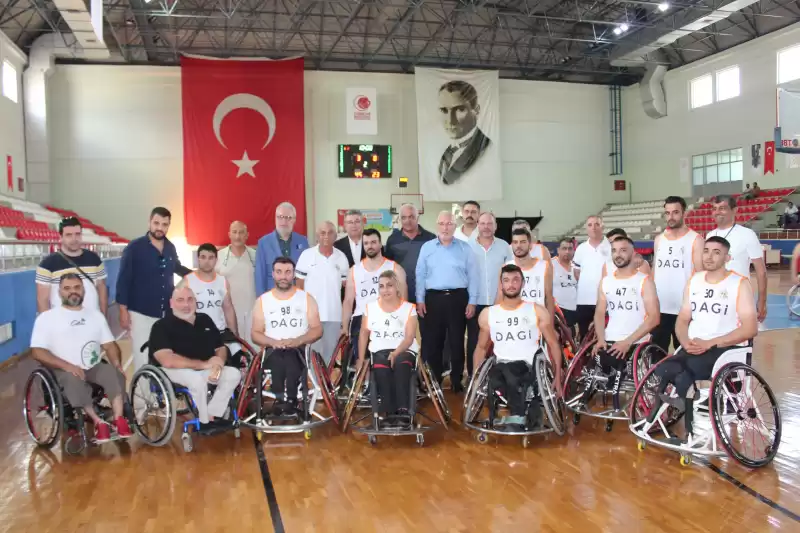 Tosyalı İskenderun Engelliler Tekerlekli Basketbol Takımı Ikinci Galibiyetini Aldı