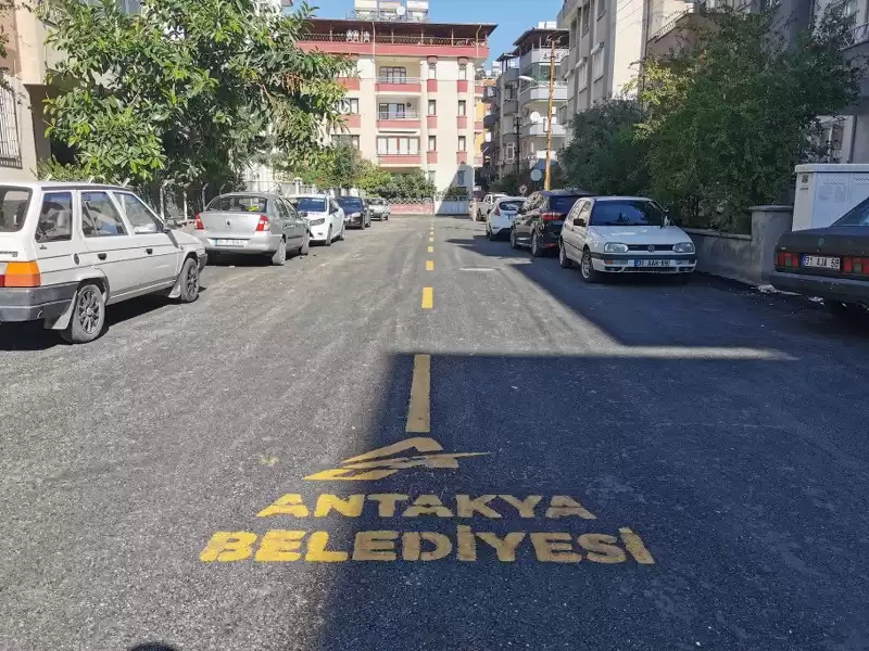 Antakya Belediyesi Ürgenpaşa’da Asfalt çalışması Yaptı