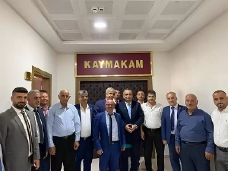 Kaymakam, Muhtarlarla Bir Araya Geldi 