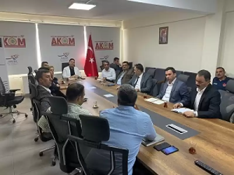 AKOM’dan Kış öncesi Tedbir Toplantısı