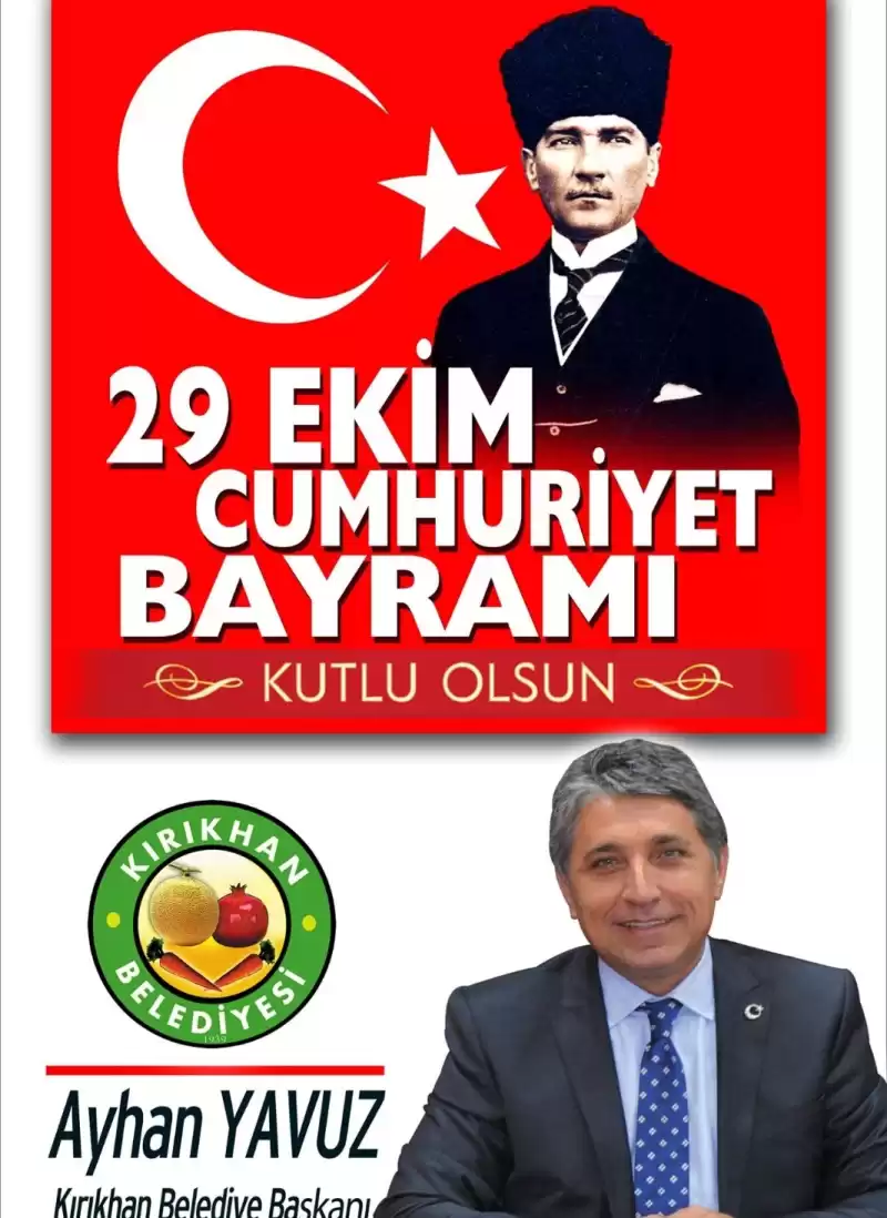 Cumhuriyet Bayramımızın 99. Yıldönümü Kutlu Olsun