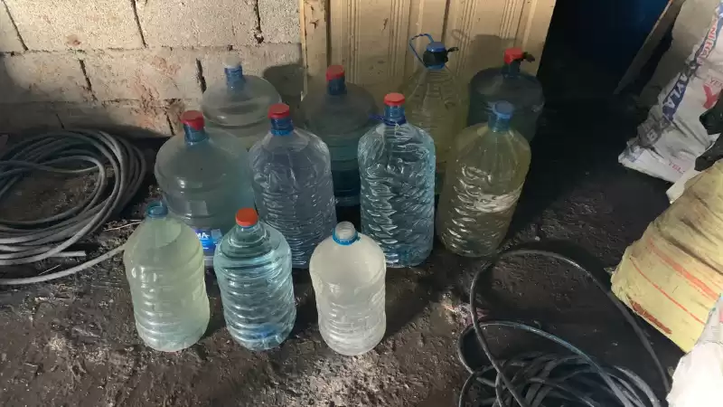 Arsuz'da 190 Litre Sahte Içki Ele Geçirildi