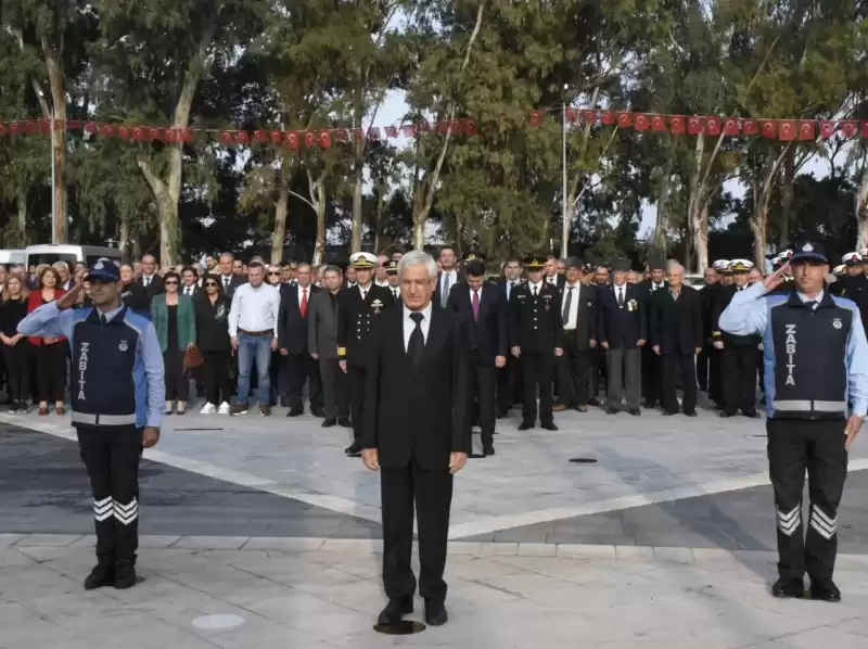 Arsuz’da Mustafa Kemal Atatürk Törenle Anıldı