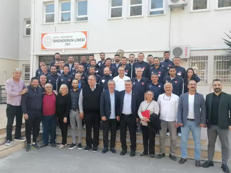 TÜFAD Hatay Şubesinden Şenal Ölçücü C Grassrots Antrenör Kursu