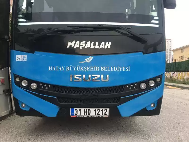 Hatay Özel Halk Otobüsleri ‘HO’ Harf Plaka Uygulamasına Geçti