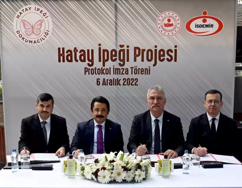 İsdemir Hatay İpeği’ne Sahip çıkıyor