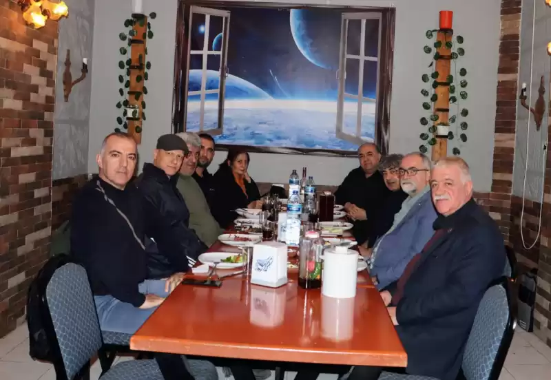 Türkiye Gazeteciler Cemiyeti Üyeleri Buluştu