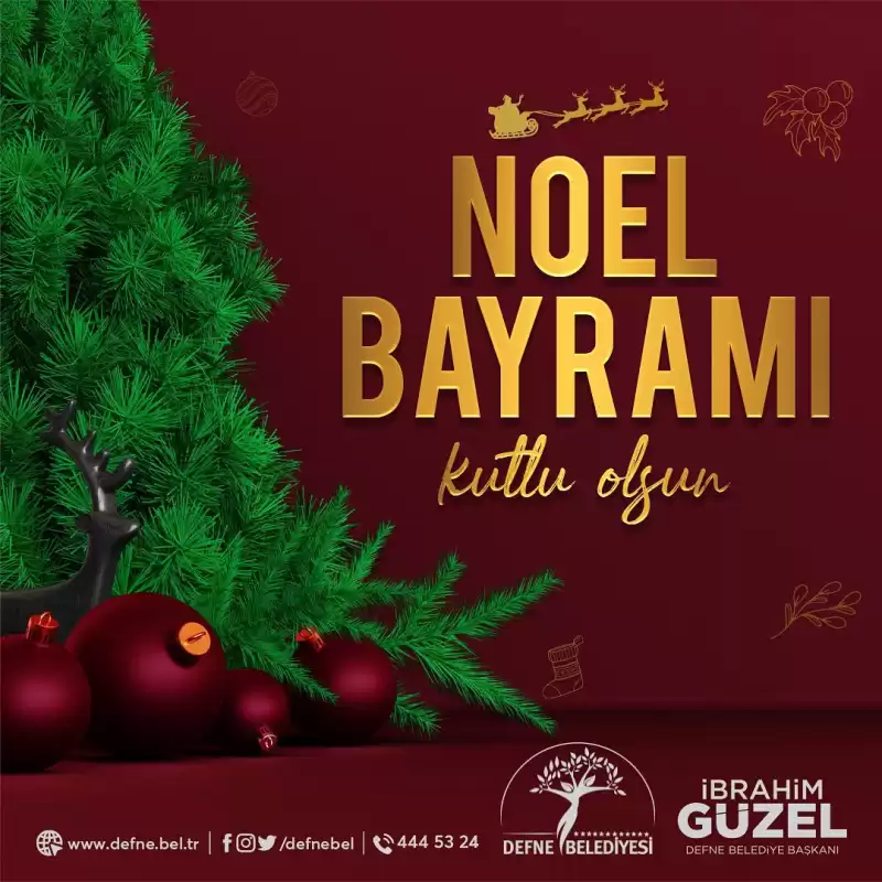 BAŞKAN GÜZEL’İN NOEL BAYRAMI MESAJI