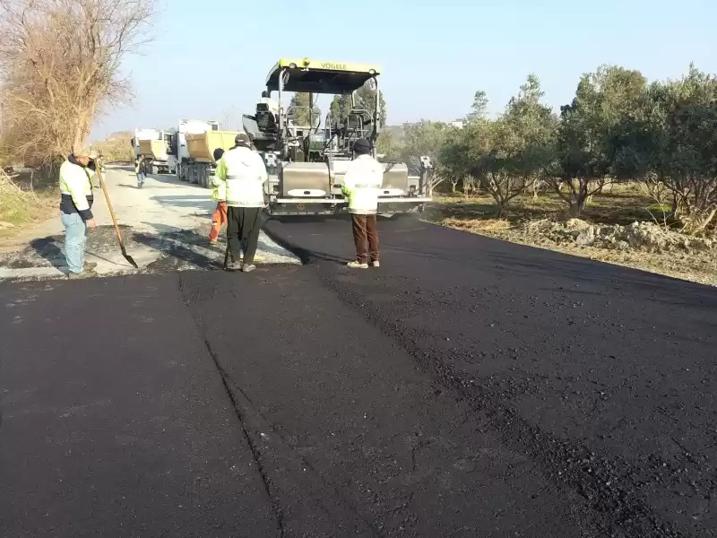 Antakya Ve Defne’ye Beton Asfalt Ve Büz Döşeme