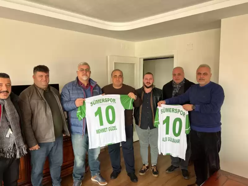 ‘Mehmet Güzel’e Sümerspor Forması Hediye Edildi