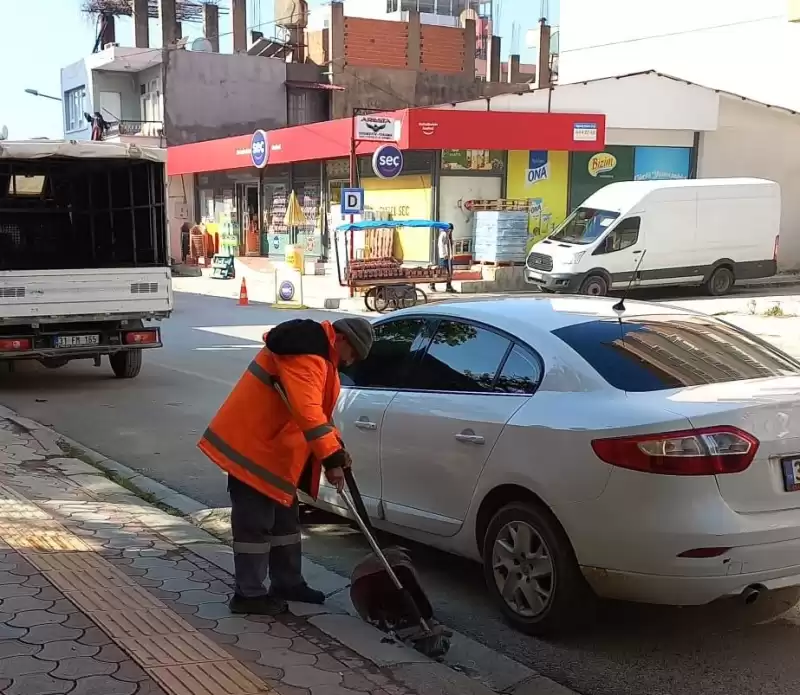 Samandağ’da Temizlik çalışması