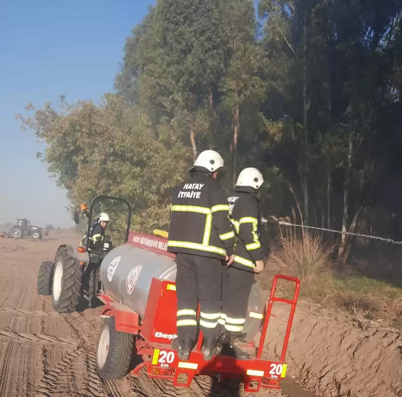 Sazlık Alanda çıkan Yangın Söndürüldü