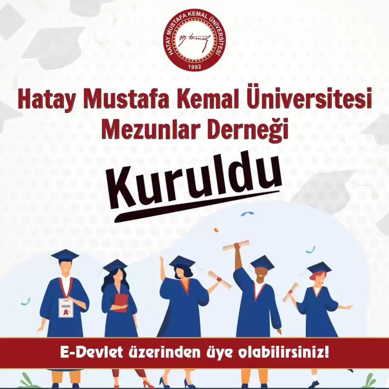 Hatay MKÜ Mezunlar Derneği Kuruldu