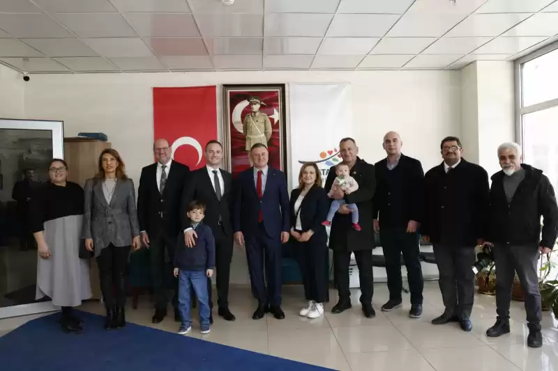 Kardeş şehir Aalen’den Lütfü Savaş’a Ziyaret 