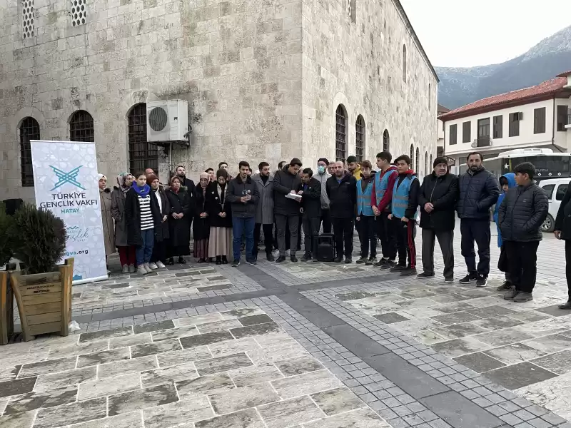 İsveç'te Kur'an-ı Kerim Yakılması Hatay'da Protesto Edildi