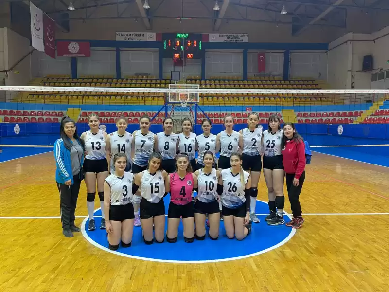 Antakya Belediyesi Kadın Voleybol Takımından Galibiyet