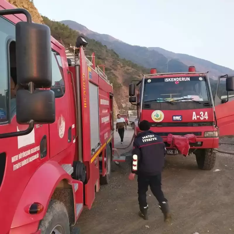 Orman Yangını Büyümeden Söndürüldü