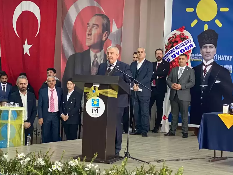 Nazmi Ceylan, İYİ Parti Hatay İl Başkanlığı Görevine Seçildi