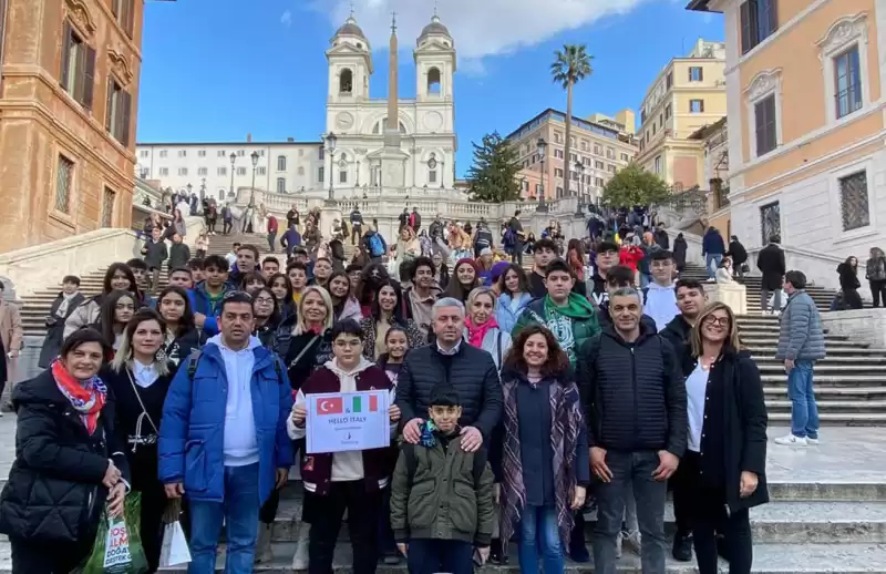 Yükseliş Koleji İtalya’da ‘Eğitim Ve Kültür Final Etkinliği’ne Katıldı