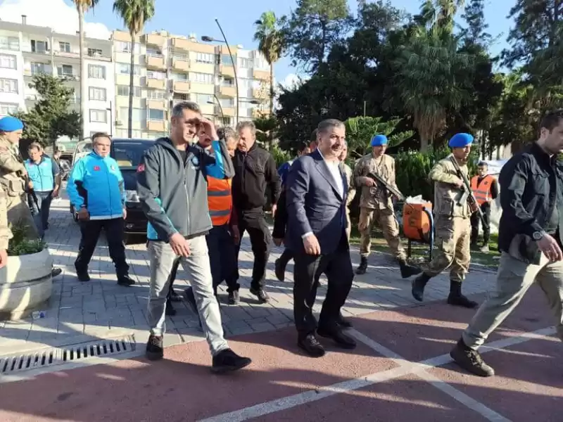 BAKAN KOCA, İSKENDERUN’DA