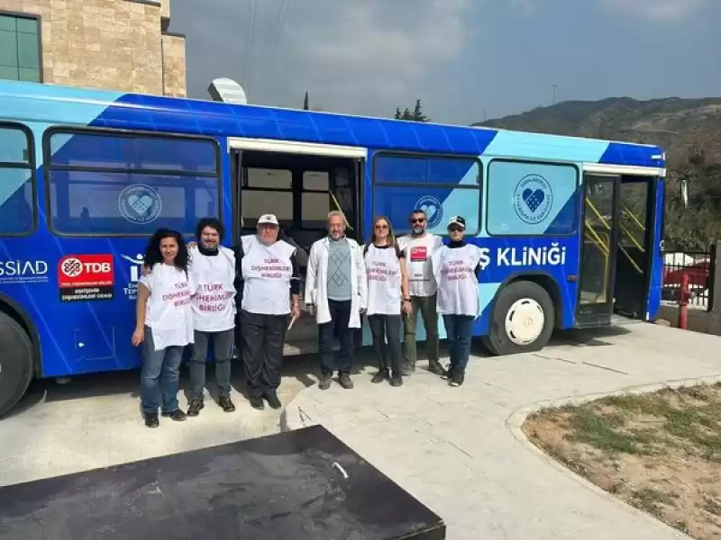 Hatay Ilimizde Mobil Ağız Diş Sağlığı Tedavi Hizmetleri  Devam Etmektedir