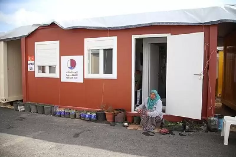 Hatay'da çadırkentlerden Konteynerlere Geçen Afetzedeler Yaşama Umutla Sarılıyor