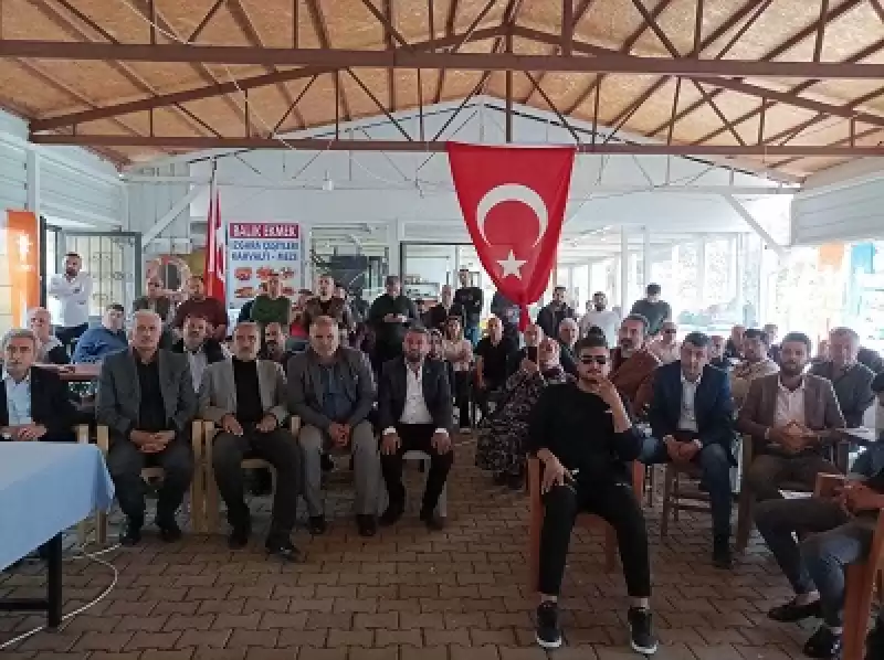 AK Parti'li Yayman'dan Dörtyol'daki Aday Tanıtım Toplantısına Ilişkin Açıklama