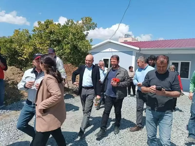 Samandağ Belediyesi Toyota Otomotiv Işbirliği Ile Samandağ’a 26 Prefabrik Ev Kazandırdı.