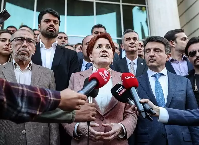 İYİ Parti Genel Başkanı Akşener, Hatay'da Konuştu