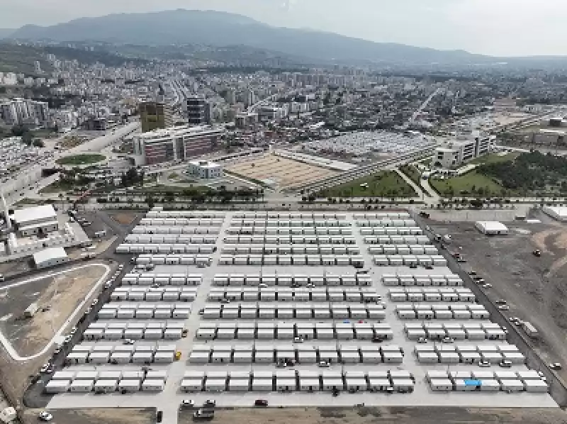 İskenderun'da 23 Konteyner Kentte 25 Bine Yakın Depremzede Konaklayacak