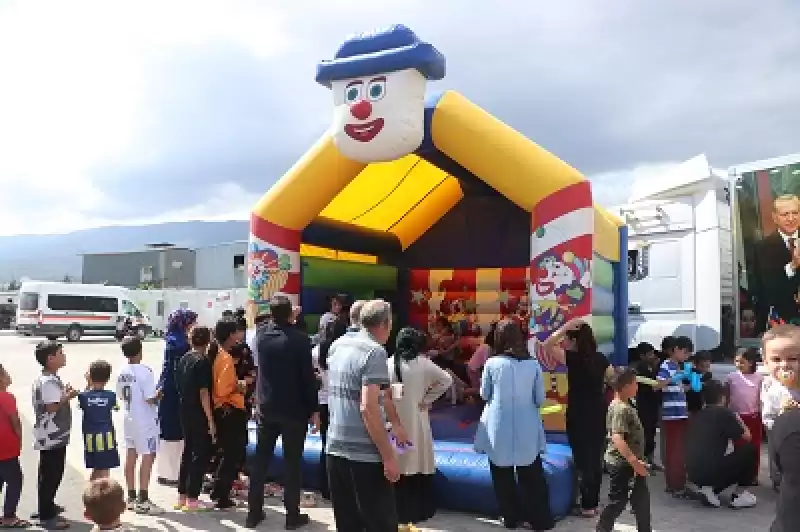 Cumhurbaşkanlığı İletişim Başkanlığından Hatay'da Depremzede çocuklar Için Etkinlik