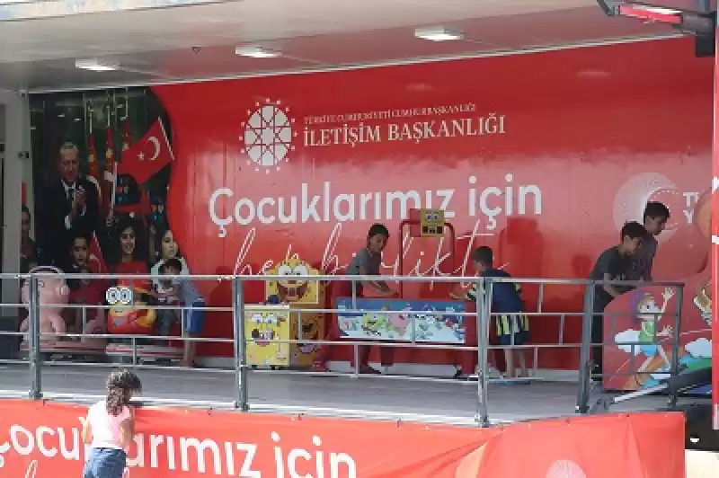 Cumhurbaşkanlığı İletişim Başkanlığından Hatay'da Depremzede çocuklar Için Etkinlik