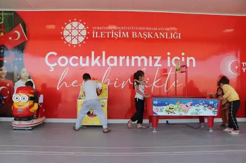 Cumhurbaşkanlığı İletişim Başkanlığından Hatay'da Depremzede çocuklar Için Etkinlik