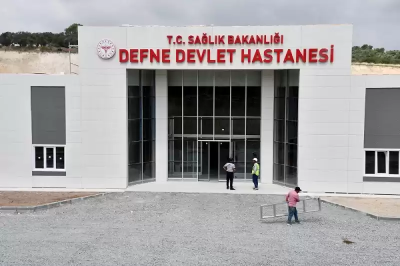 Yapımında Sona Gelinen Defne Devlet Hastanesi 10 Güne Tamamlanacak