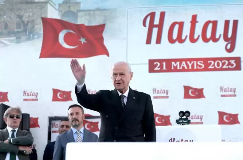 MHP Genel Başkanı Bahçeli, Hatay'da Konuştu