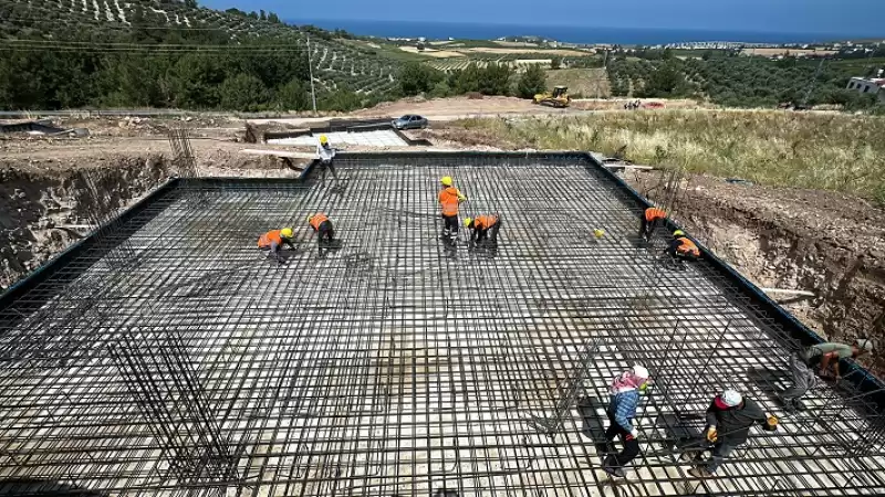 Depremden Etkilenen Hatay Arsuz'da Kalıcı Köy Evlerinin Inşası Sürüyor