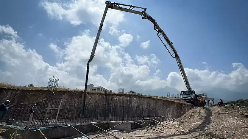 Depremden Etkilenen Hatay Arsuz'da Kalıcı Köy Evlerinin Inşası Sürüyor