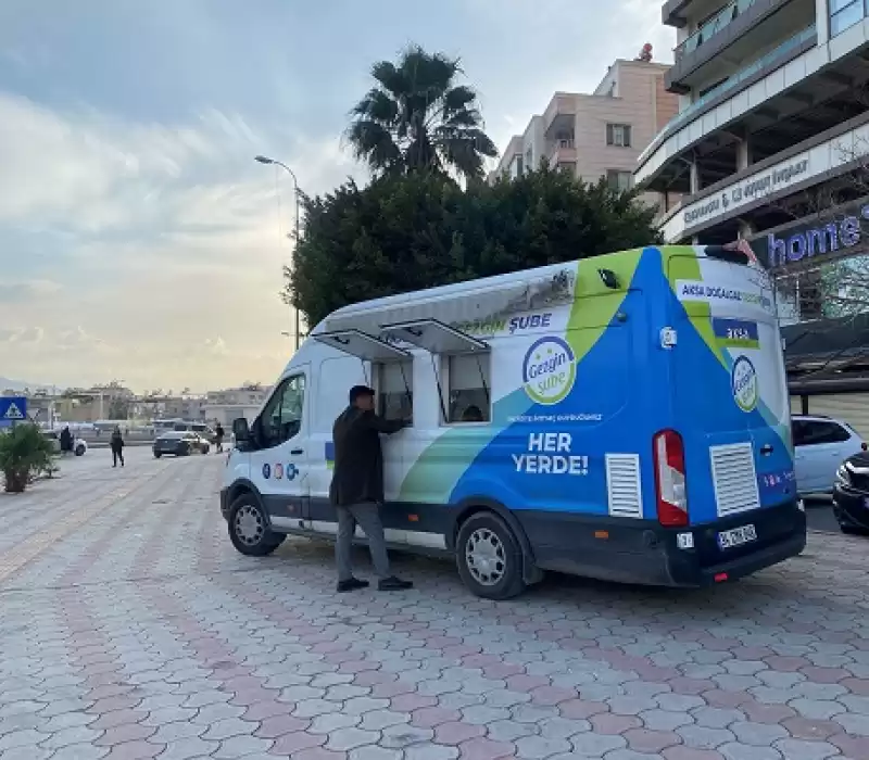 Aksa Hatay’da Mobil şubelerimizle Eksiksiz Hizmet Sağlıyoruz