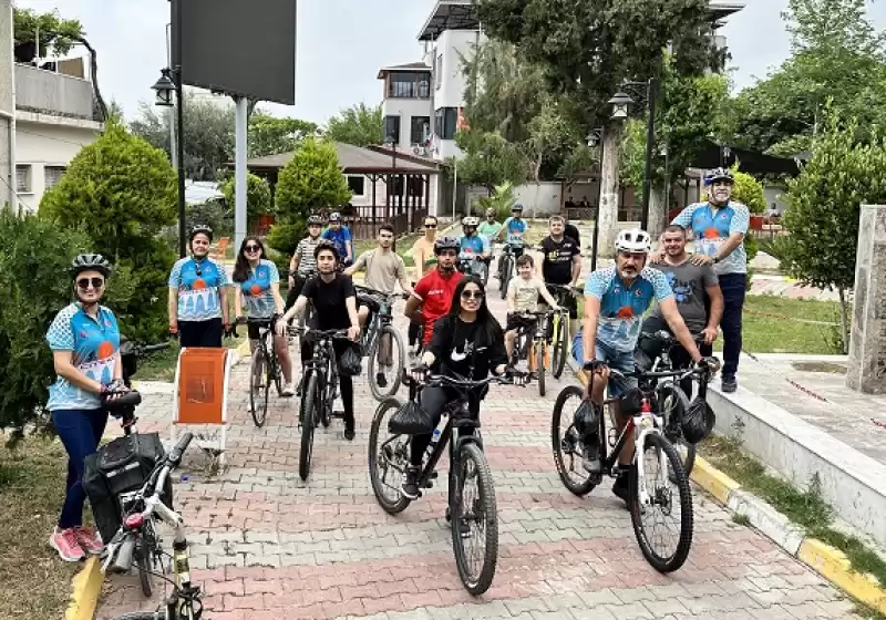 Hatay'da Bisiklet Turu Düzenlendi