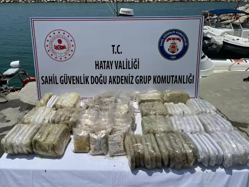 Hatay'da 43 Bin Uyuşturucu Hap Ve 26 Kilogram Esrar Ele Geçirildi