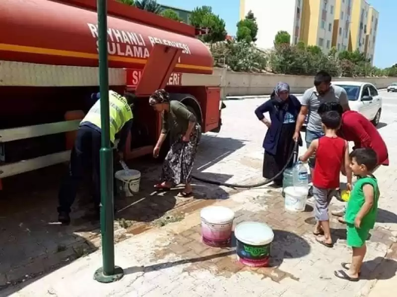 Hatay'da Su Zulmü