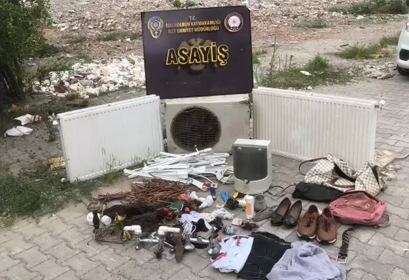 Hatay'da 2 Hırsızlık şüphelisi Suçüstü Yakalandı