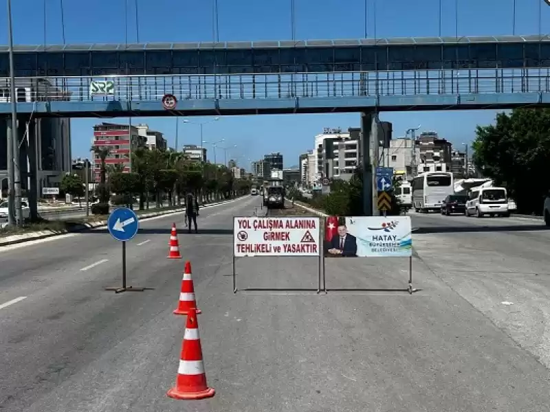 Trafik Akışını Etkileyen 1 Km’lik Mesafe Asfaltlanıyor