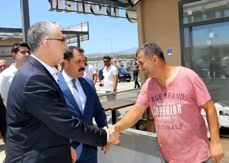 Çalışma Ve Sosyal Güvenlik Bakanı Işıkhan, Hatay'da Ziyaretlerde Bulundu