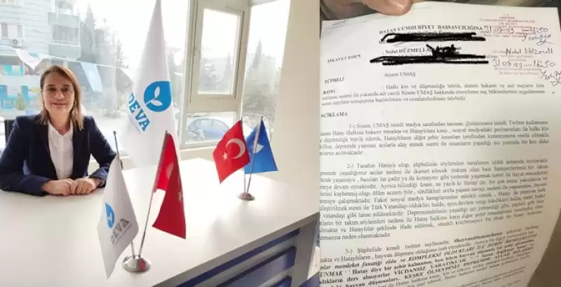 Hüzmeli, Hataylılara Hakaret Eden Sinem Umaş'a Dava Açtı