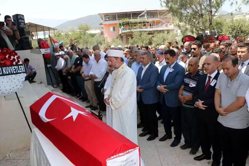 Şehit Polis Memuru Ramazan Kütük'ün Cenazesi Hatay'da Defnedildi