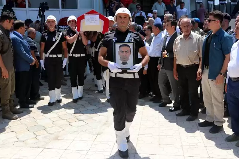 Şehit Polis Memuru Ramazan Kütük'ün Cenazesi Hatay'da Defnedildi