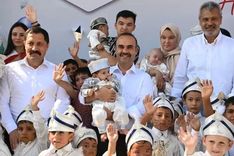 Antakya Belediyesinden Depremzede çocuklara Sünnet şöleni