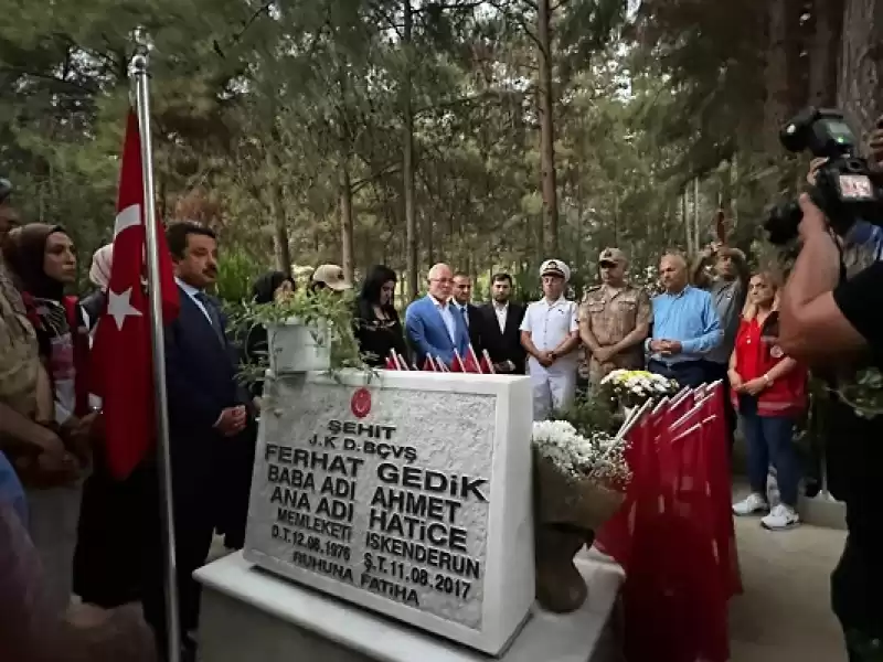 Şehit Astsubay Ferhat Gedik şehadetinin 6. Yılında Anıldı