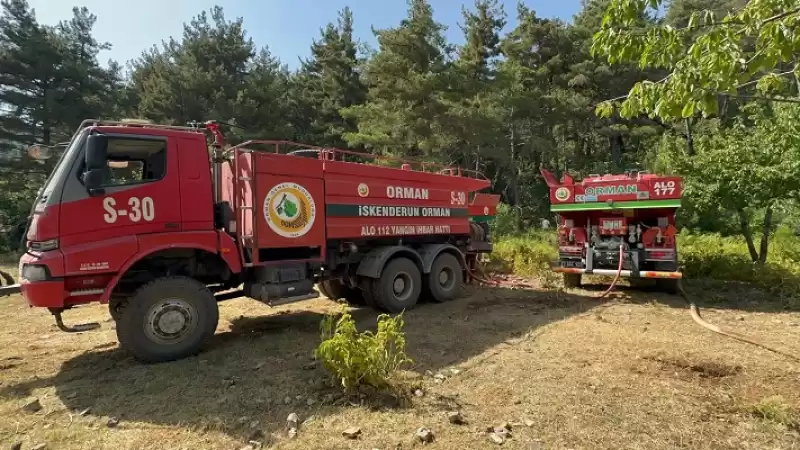 Hatay'da çıkan Orman Yangını Kontrol Altına Alındı